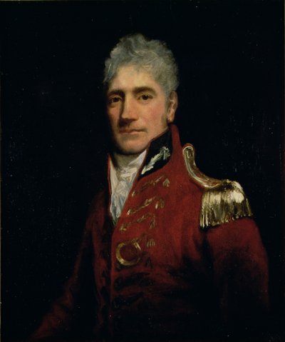 Möglicherweise ein Porträt von Generalmajor Lachlan Macquarie (1761-1824), Gouverneur von New South Wales 1809-21, der 